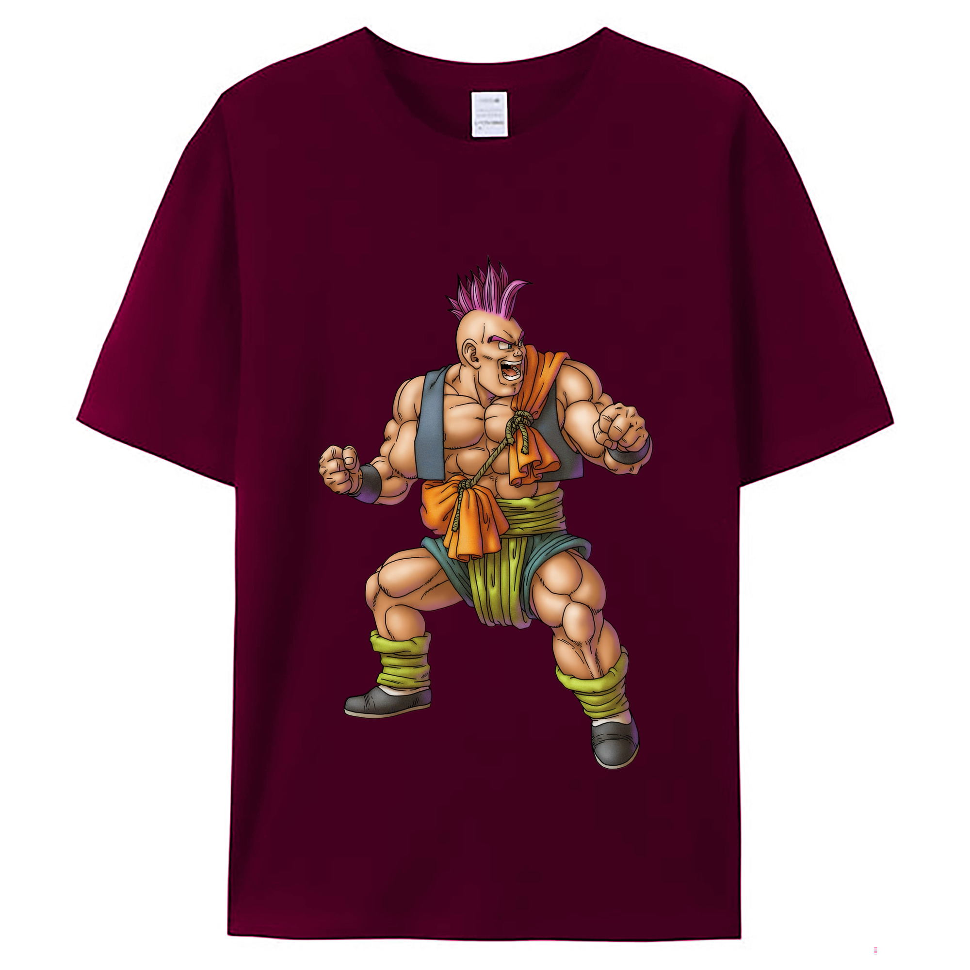（画像用） ドラゴンクエスト Doragon Kuesuto Dragon Quest レディースカジュアルプリントTシャツ（綿100％）